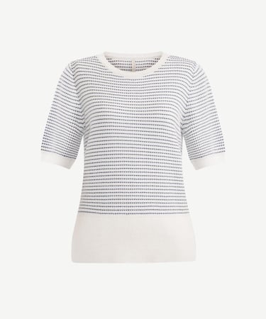  YARGICI Regular Bisiklet Yaka Kısa Kol Kazak