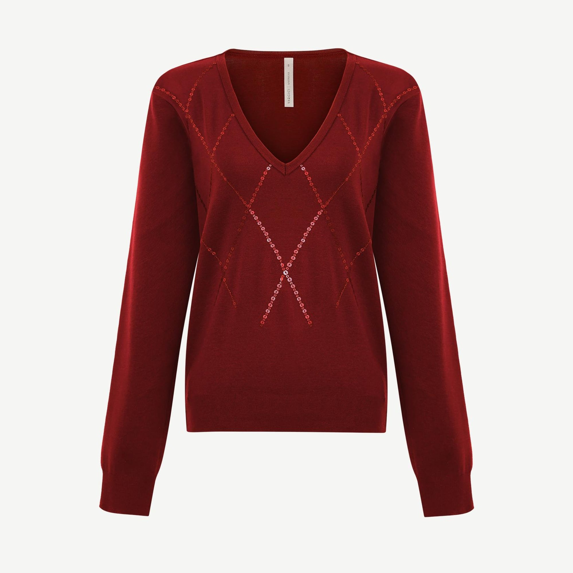 YARGICI Regular V Yaka Uzun Kol Kazak