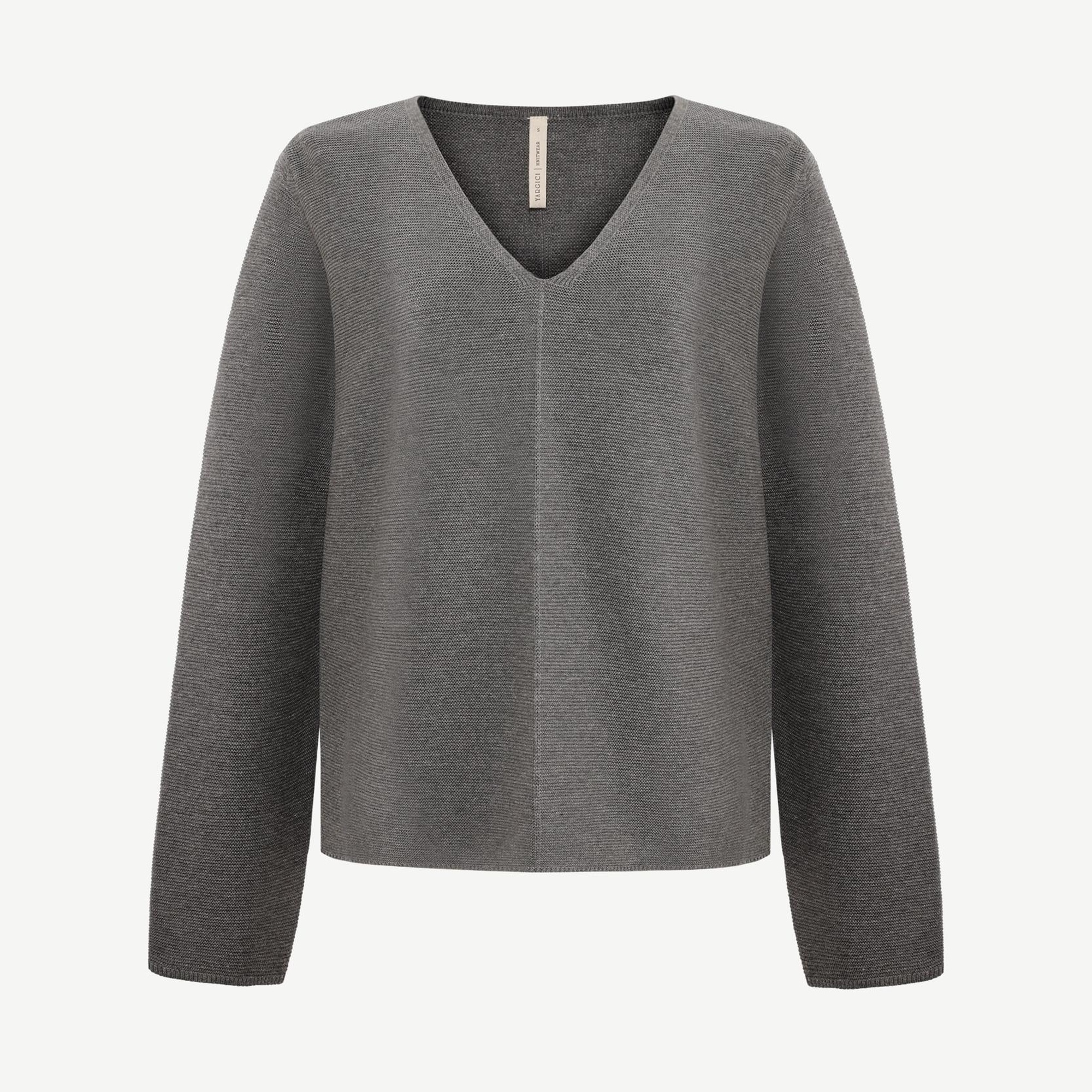 YARGICI Regular V Yaka Uzun Kol Kazak