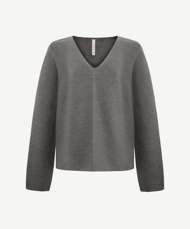  YARGICI Regular V Yaka Uzun Kol Kazak