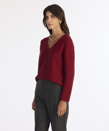  YARGICI Regular V Yaka Uzun Kol Kazak