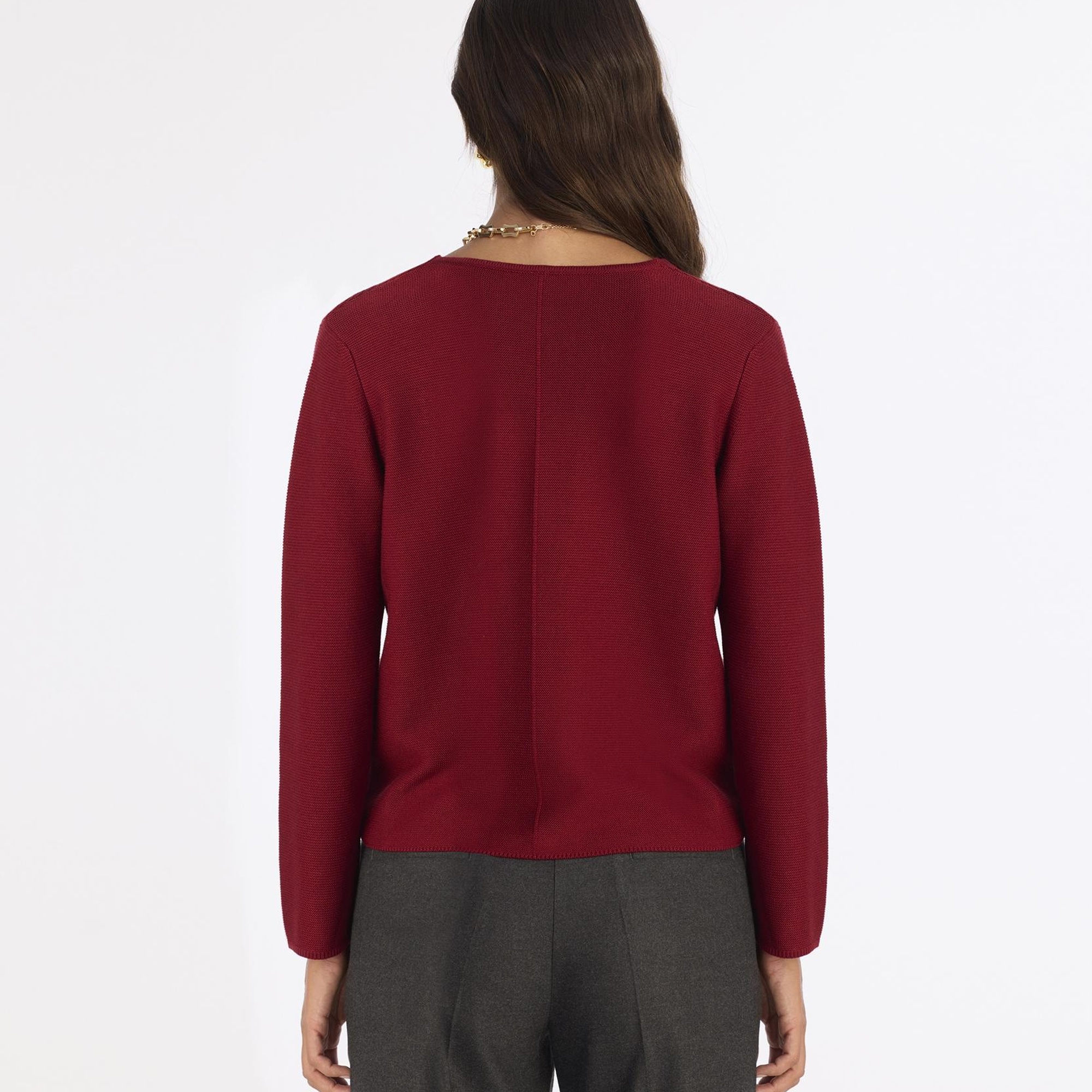 YARGICI Regular V Yaka Uzun Kol Kazak