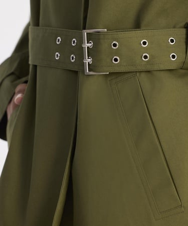  YARGICI Regular Ceket Yaka Uzun Kol Pardösü