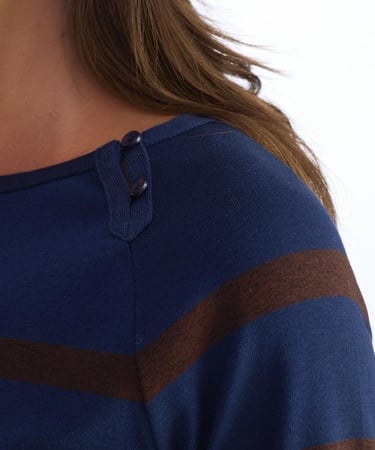  YARGICI Regular Kayık Yaka Uzun Kol Kazak