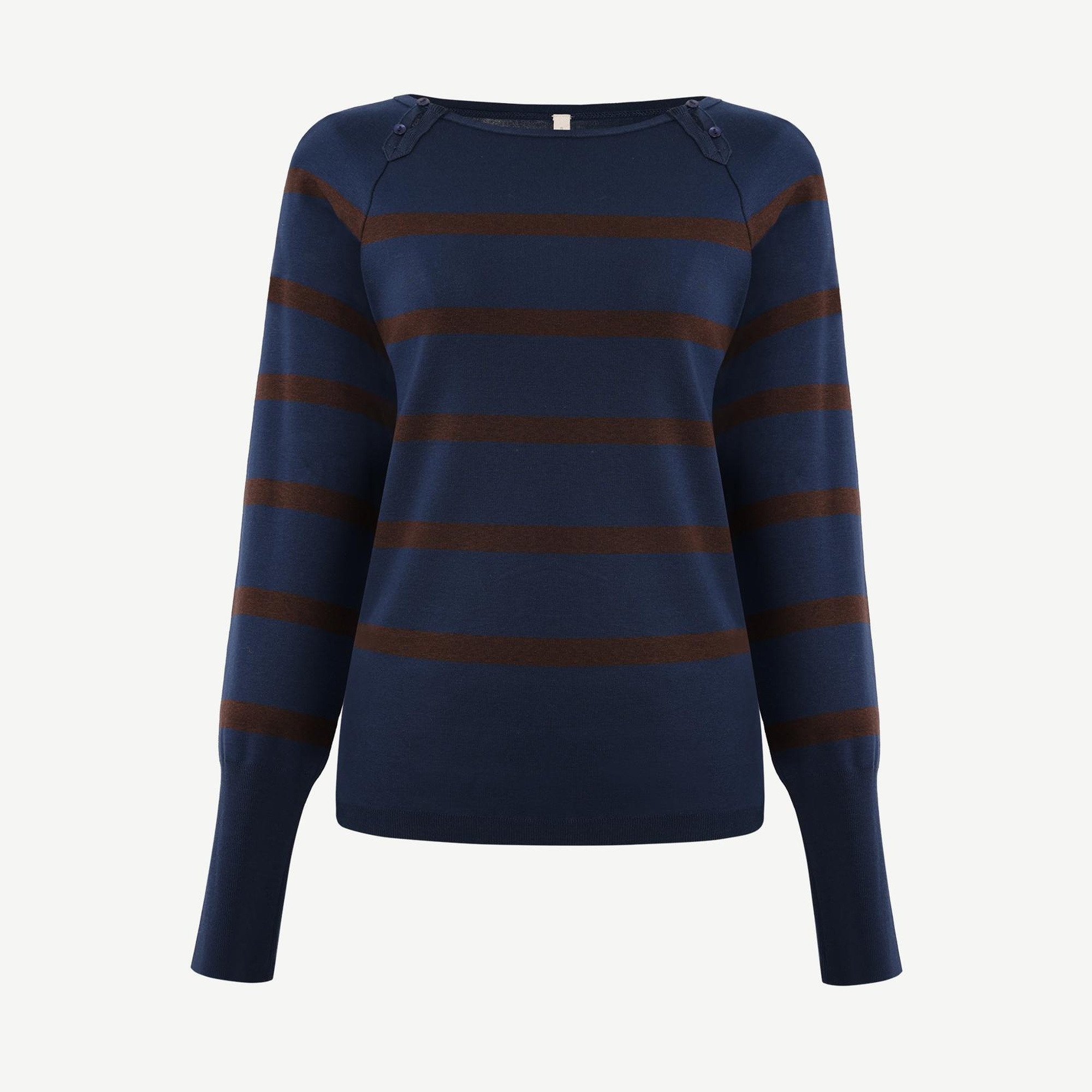 YARGICI Regular Kayık Yaka Uzun Kol Kazak