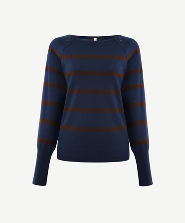  YARGICI Regular Kayık Yaka Uzun Kol Kazak