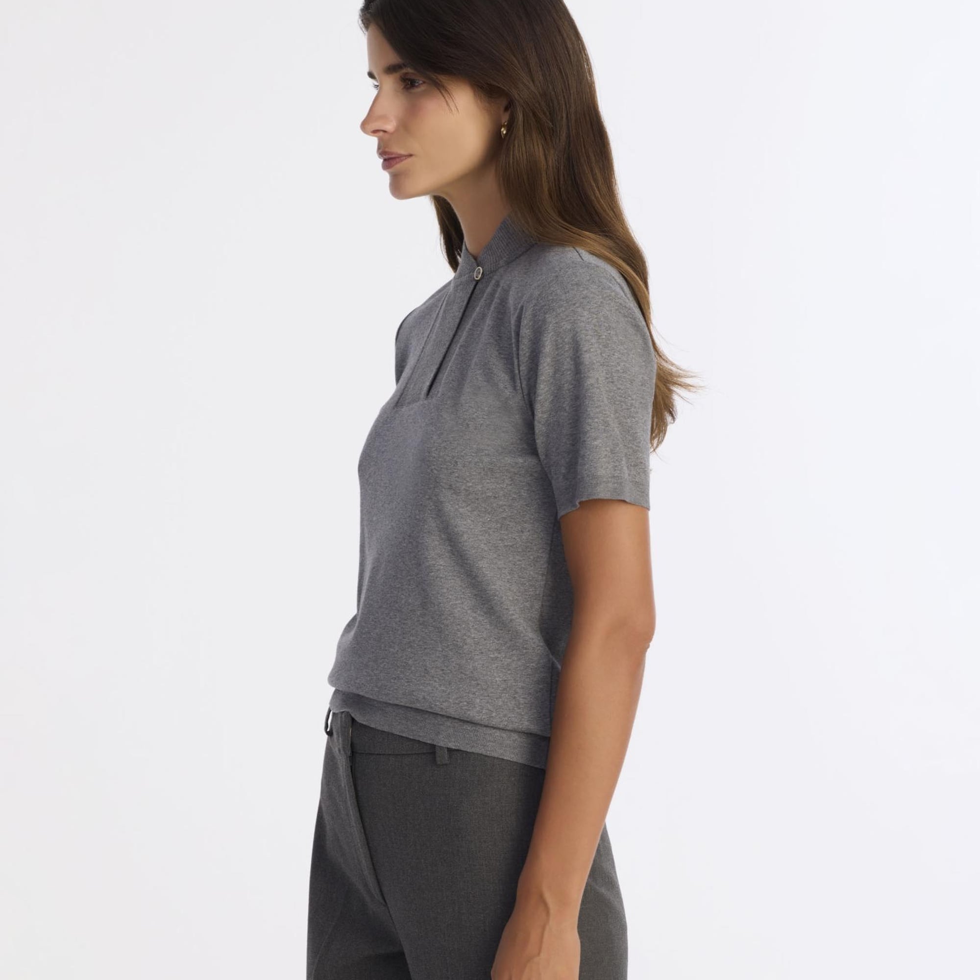 YARGICI Regular Yarım Balıkçı Yaka Kısa Kol Kazak