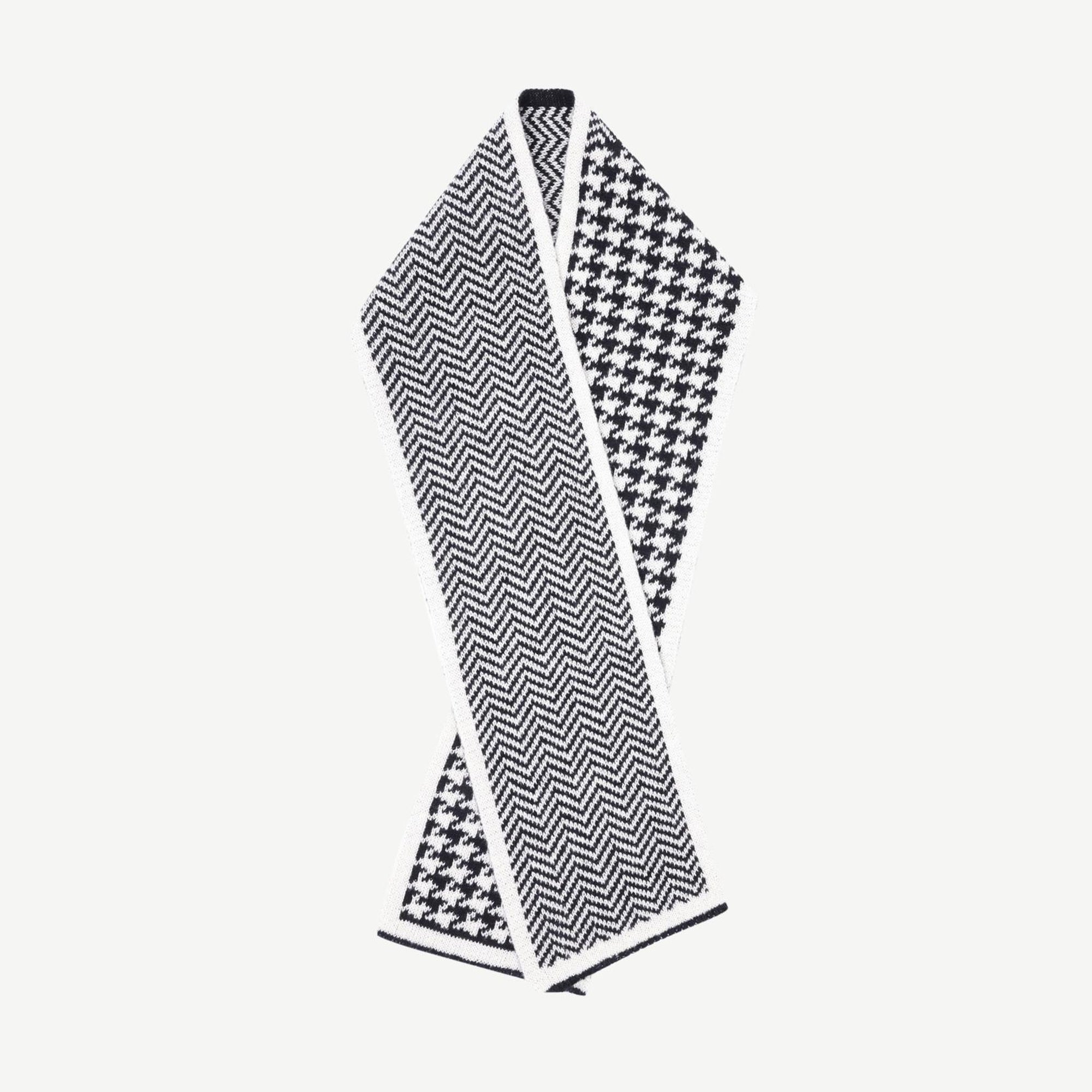 YARGICI Kazayağı Desenli Atkı