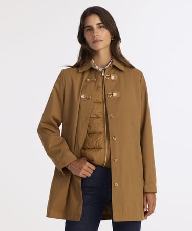  YARGICI Regular Gömlek Yaka Uzun Kol Pardösü