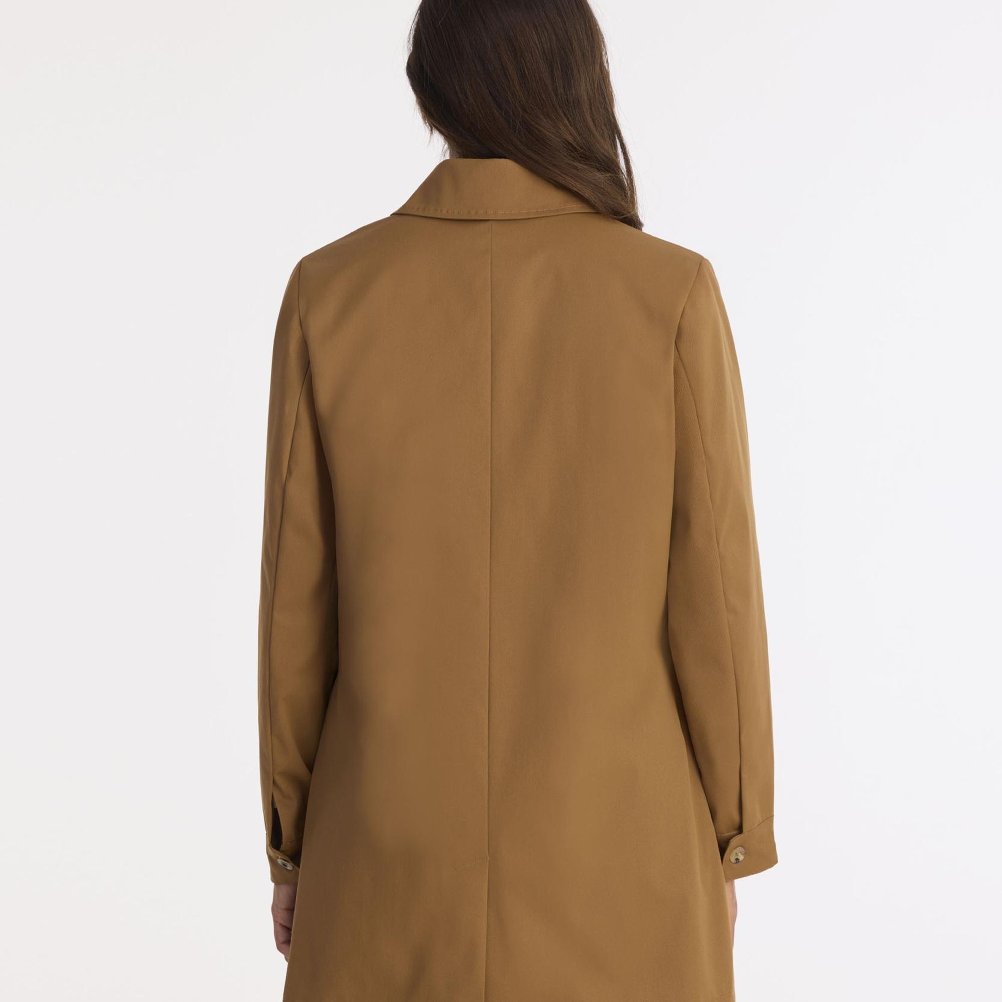 YARGICI Regular Gömlek Yaka Uzun Kol Pardösü