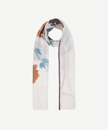  YARGICI El Boyaması Ve Kaşmir Karışımlı Yün Şal