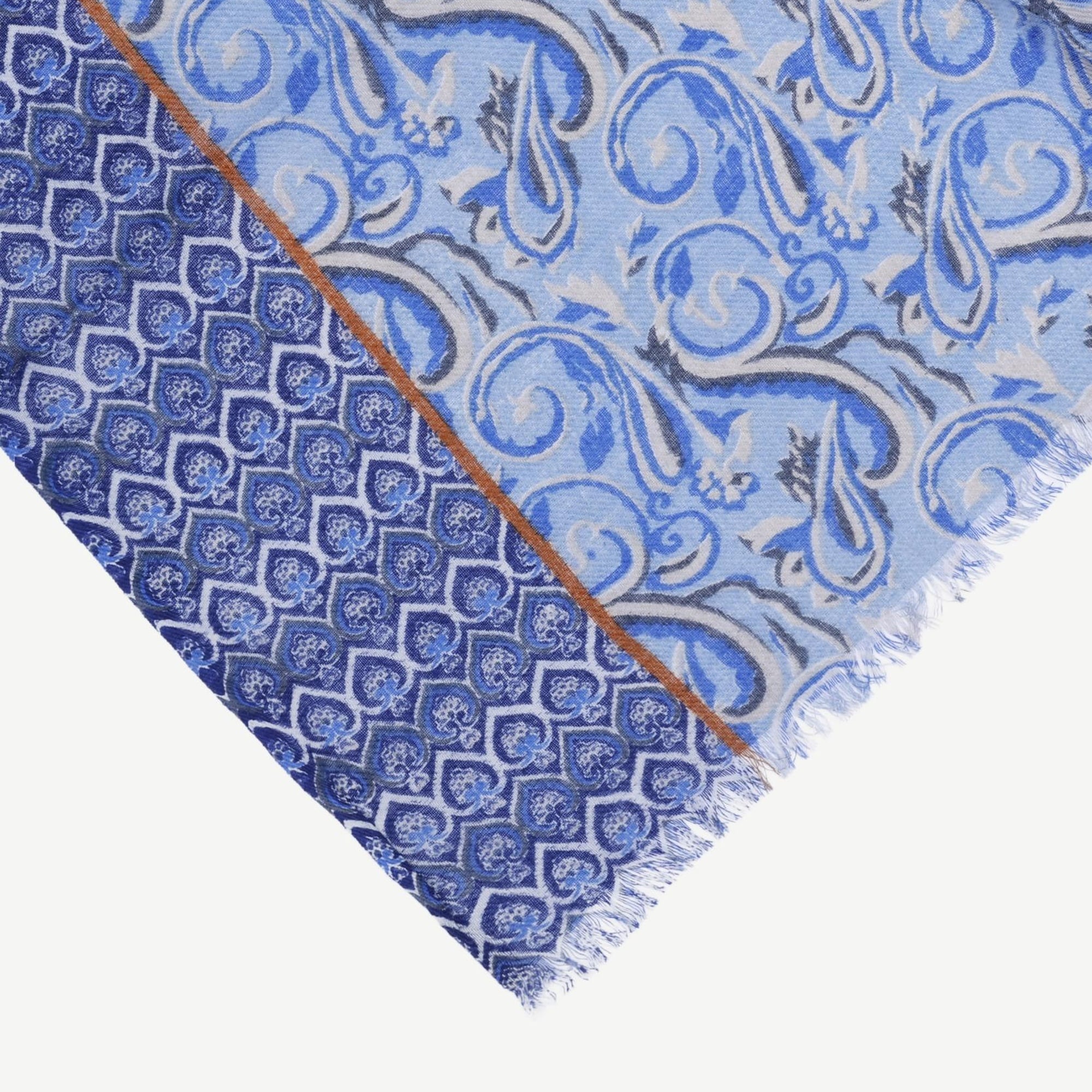 YARGICI Desenli Yün Şal