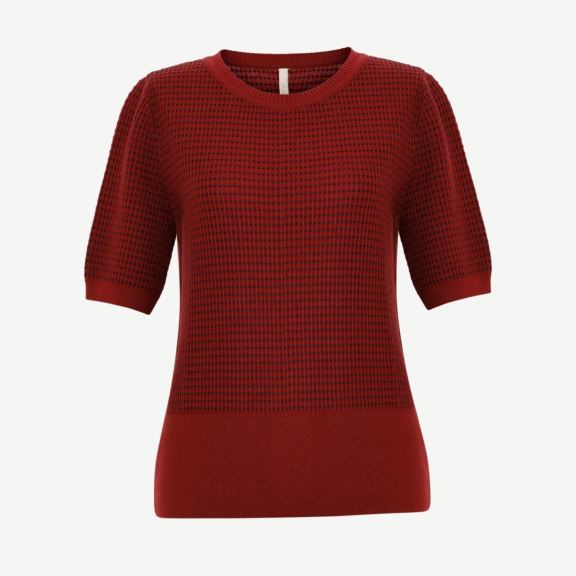 YARGICI Regular Bisiklet Yaka Kısa Kol Kazak