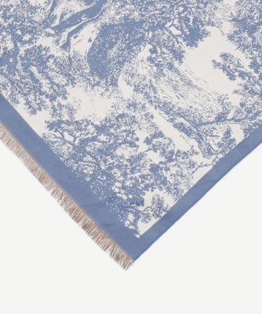  YARGICI Çiçek Desenli Şal