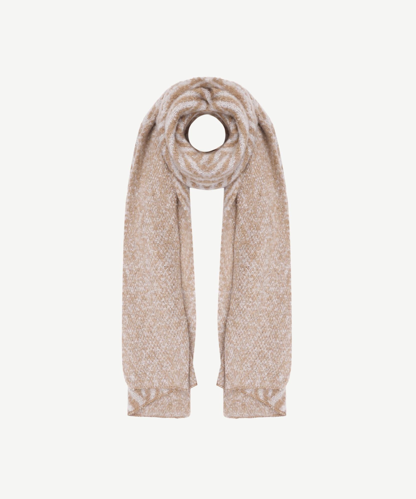  YARGICI Geometrik Desenli Atkı