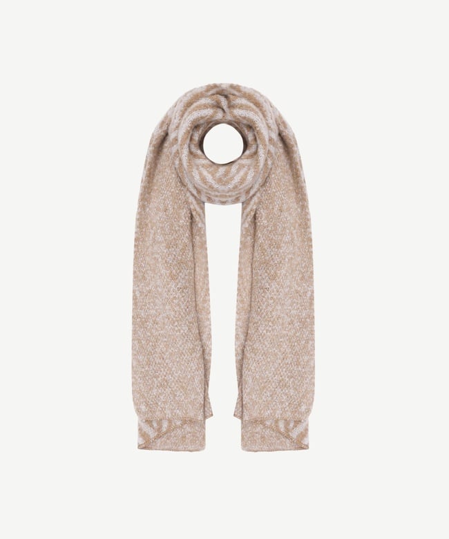  YARGICI Geometrik Desenli Atkı