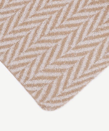  YARGICI Geometrik Desenli Atkı