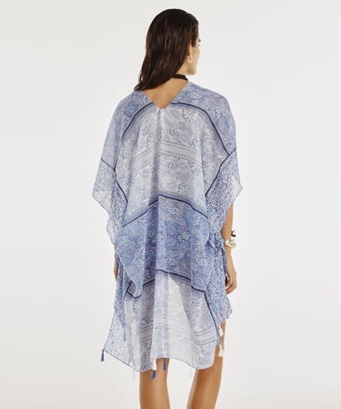  YARGICI Püskül Detayli Beachwear Tunik