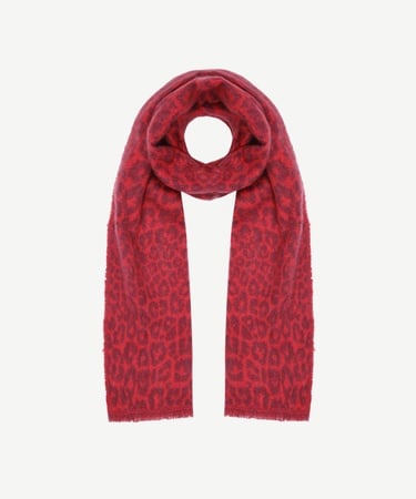  YARGICI Leopar Desenli Şal