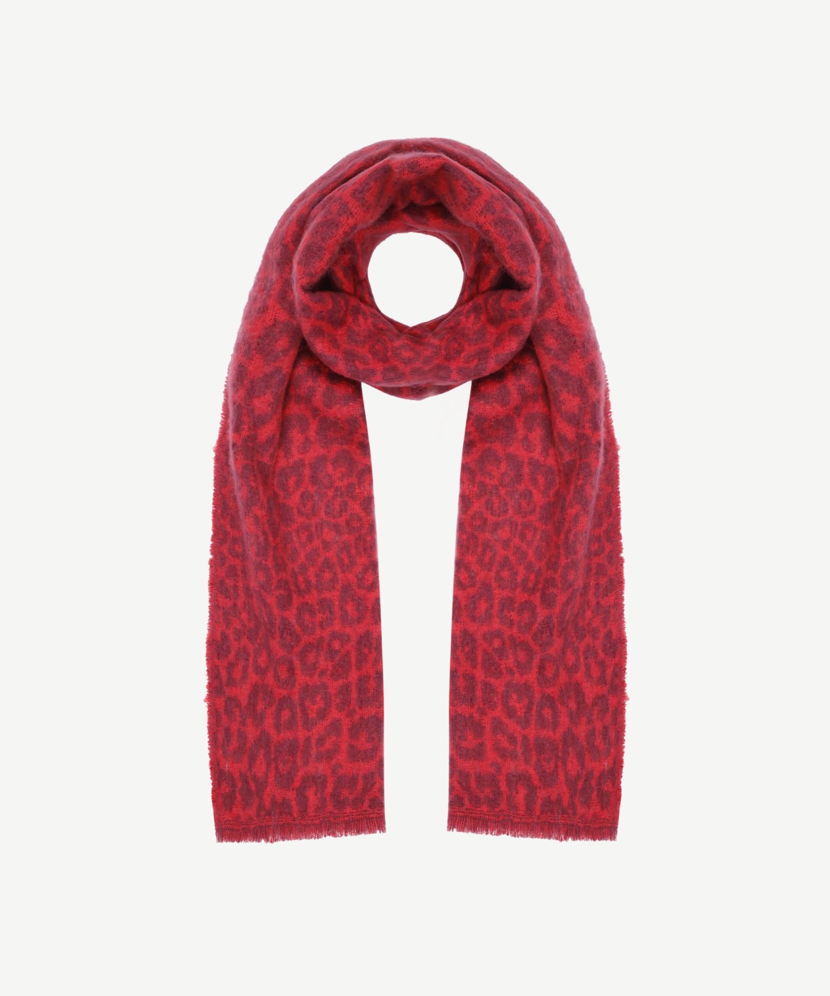  YARGICI Leopar Desenli Şal