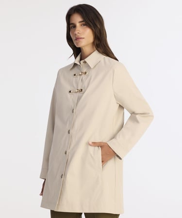  YARGICI Regular Gömlek Yaka Uzun Kol Pardösü