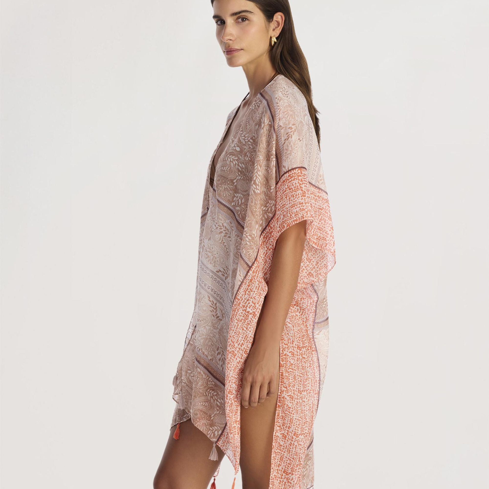 YARGICI Püskül Detayli Beachwear Tunik