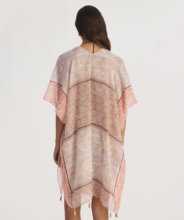  YARGICI Püskül Detayli Beachwear Tunik