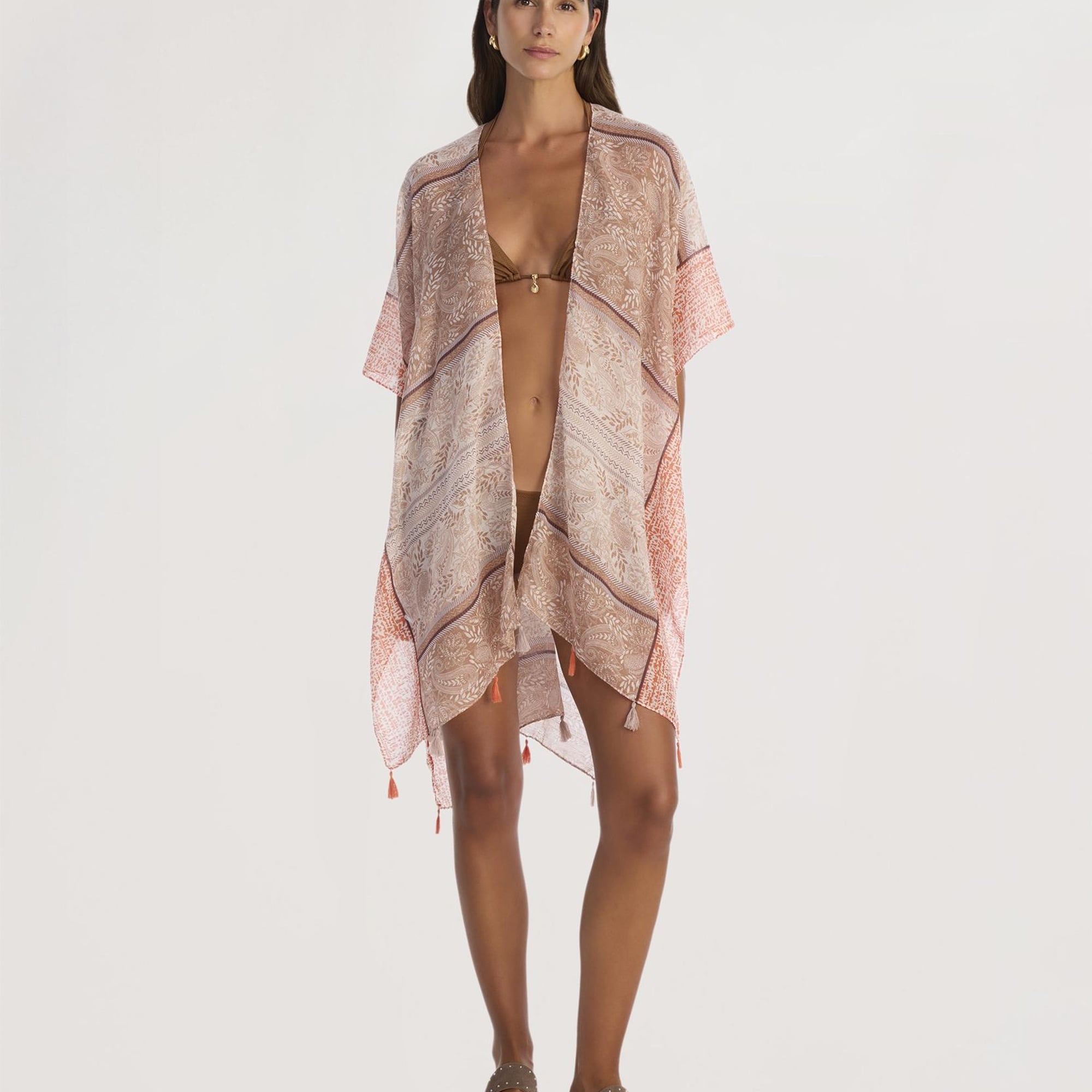 YARGICI Püskül Detayli Beachwear Tunik