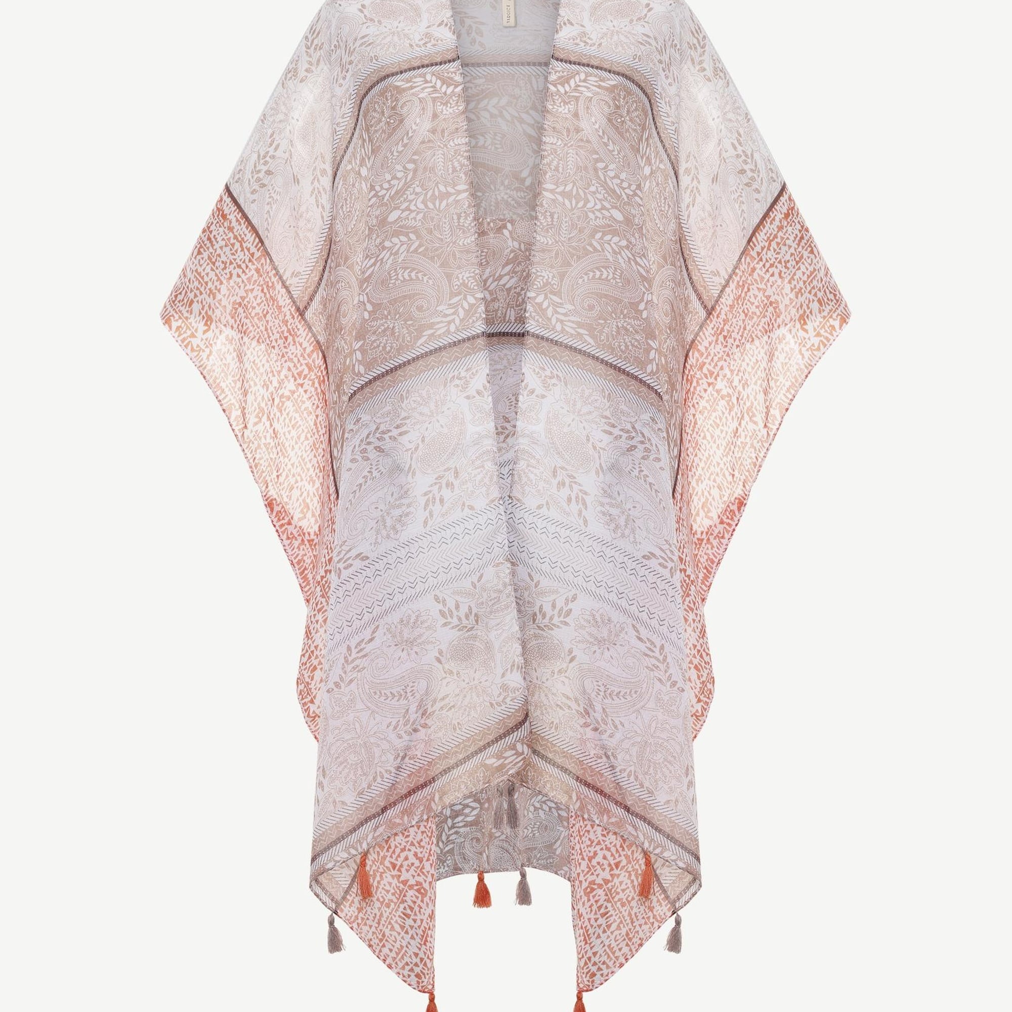 YARGICI Püskül Detayli Beachwear Tunik