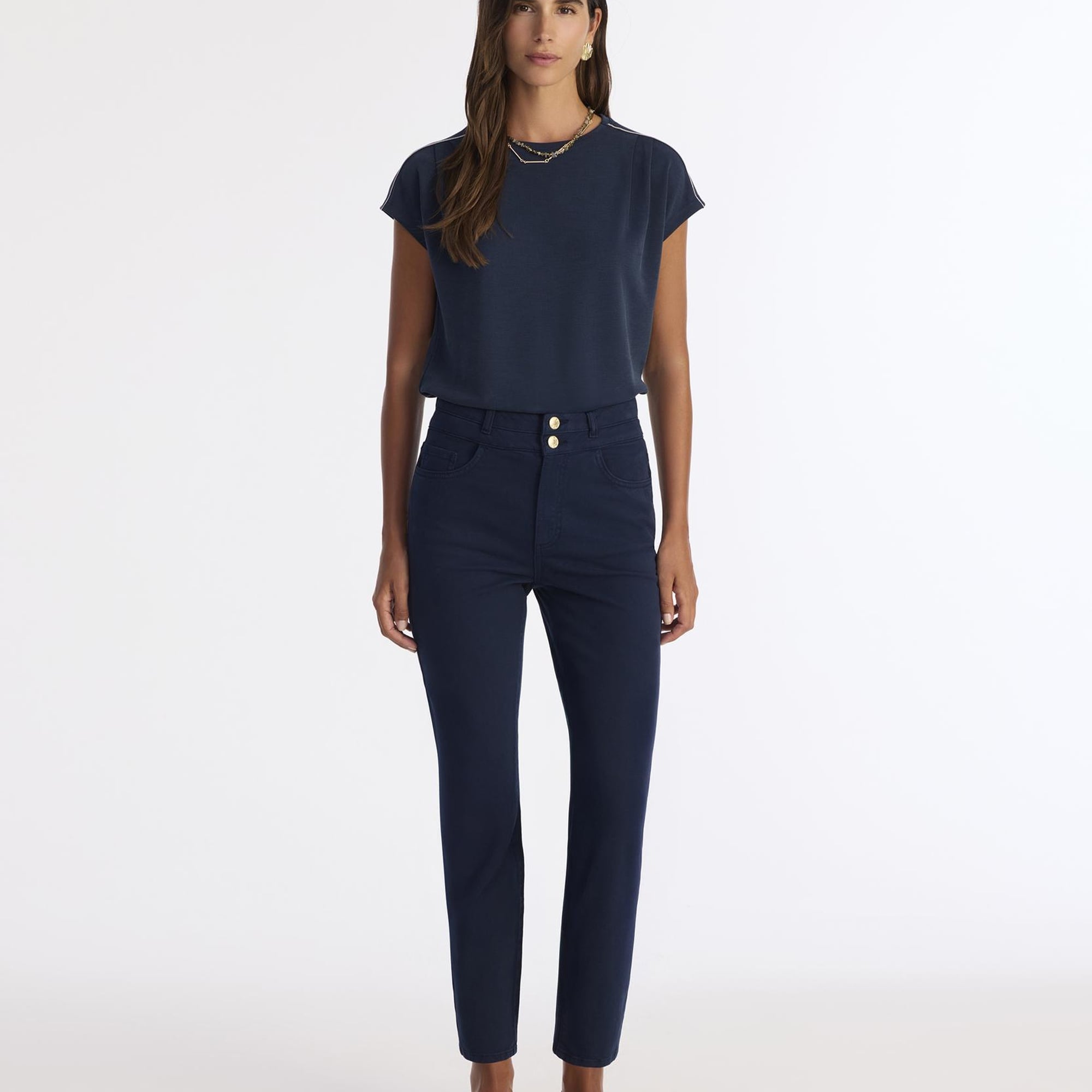 YARGICI Slim Yüksek Bel Pantolon