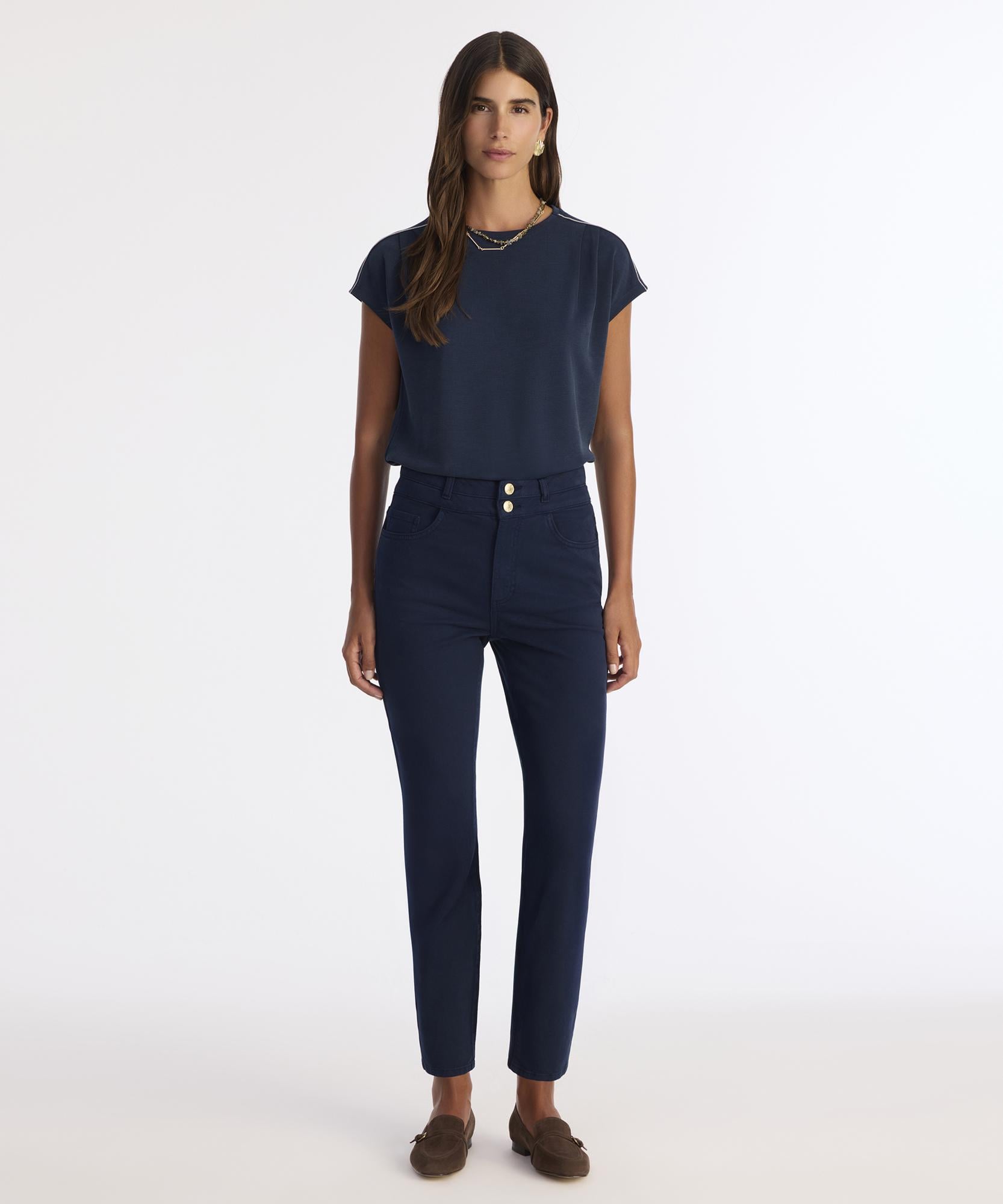  YARGICI Slim Yüksek Bel Pantolon