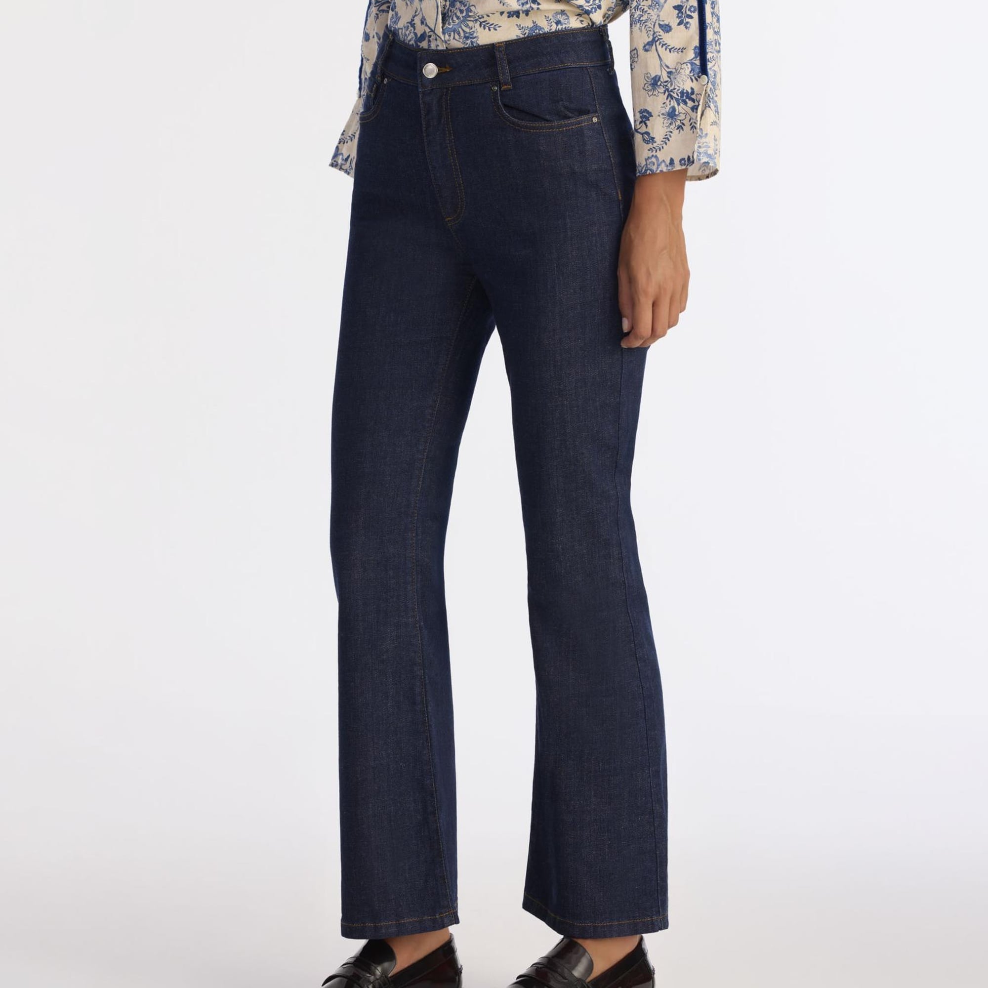 Flare Yüksek Bel Pantolon