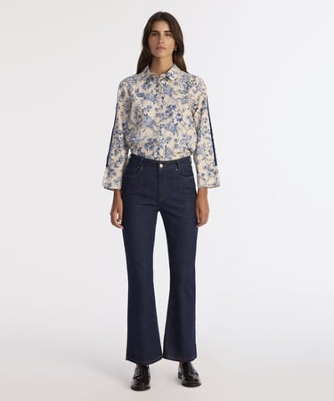  Flare Yüksek Bel Pantolon