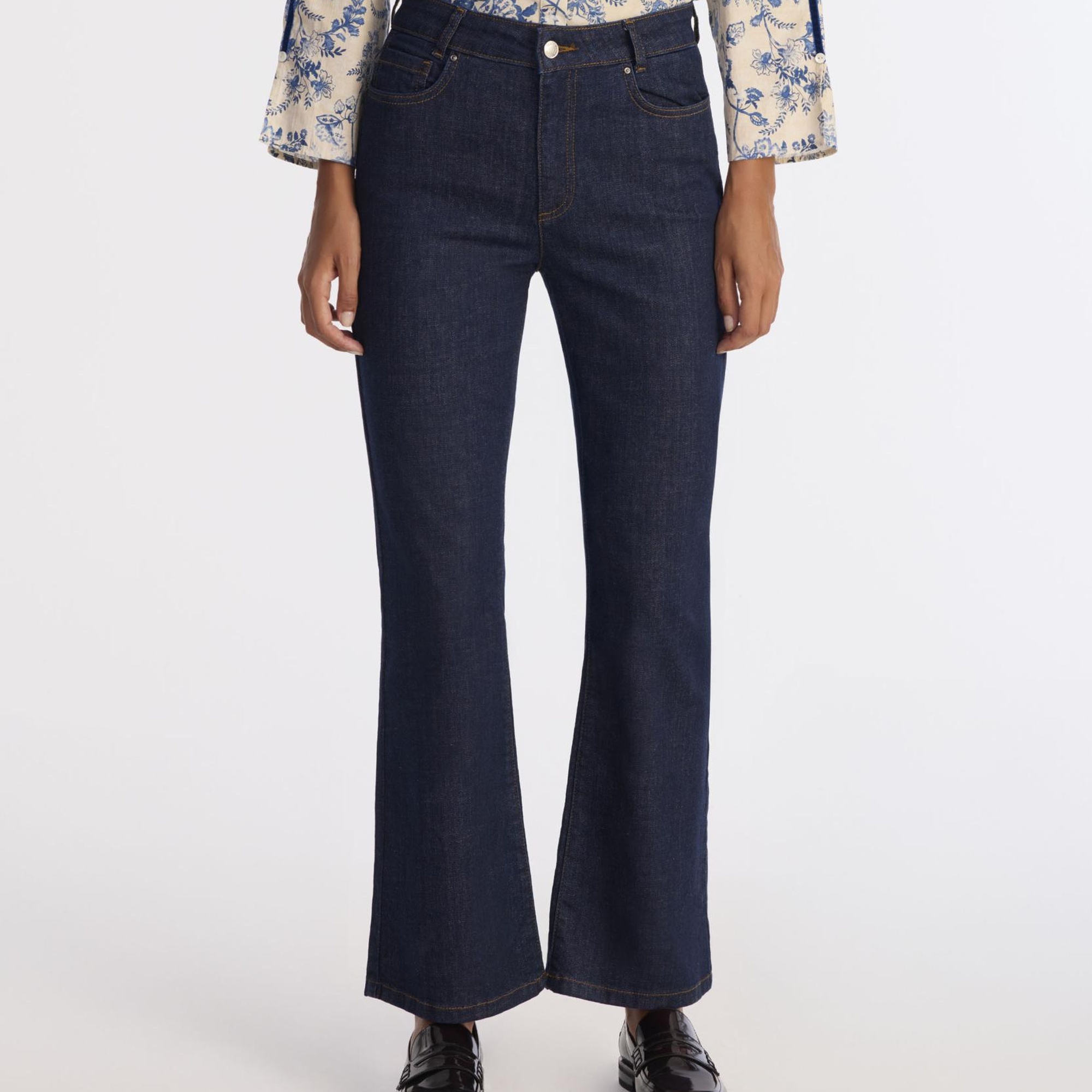 Flare Yüksek Bel Pantolon