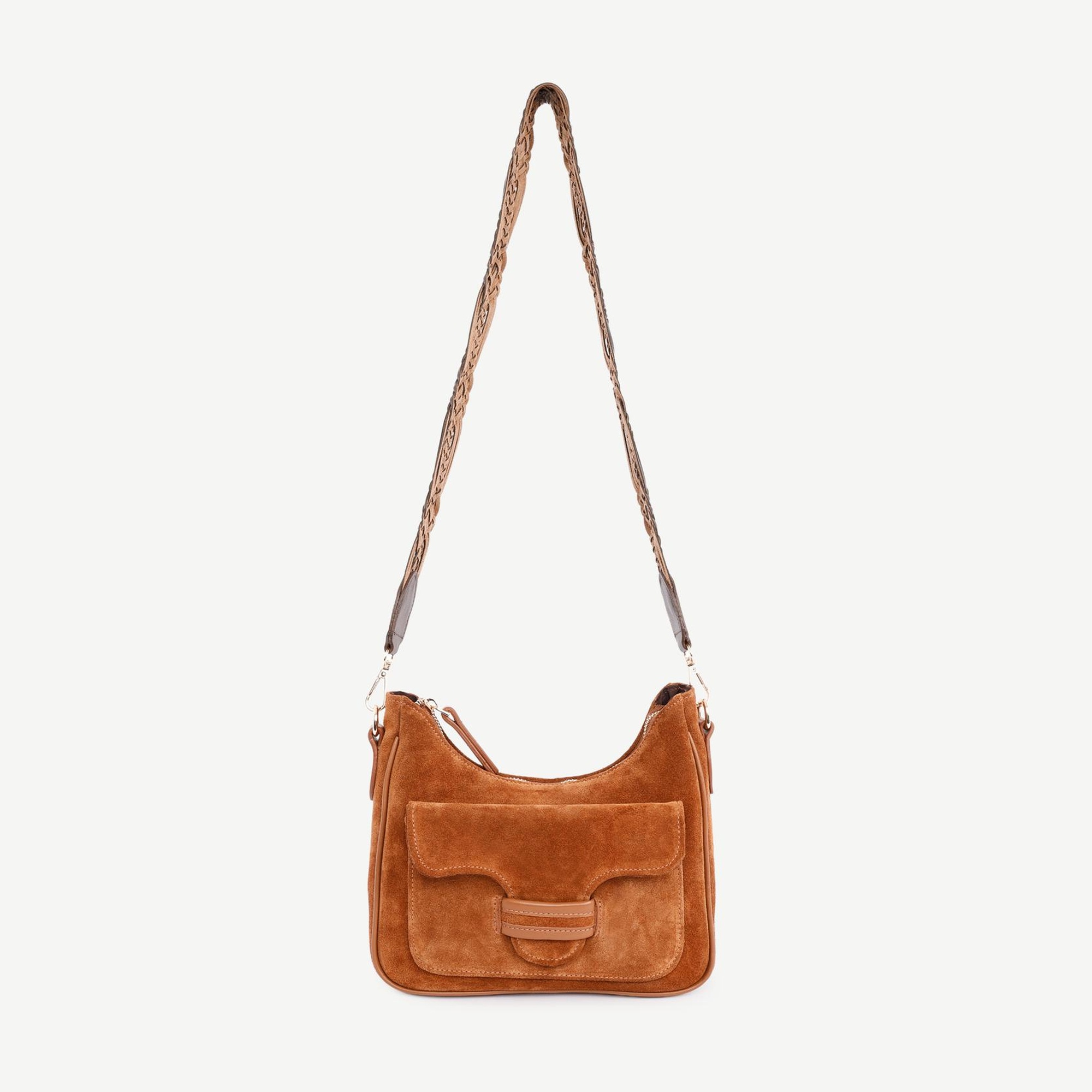 YARGICI Örgü Saplı Cep Detaylı Çapraz Çanta