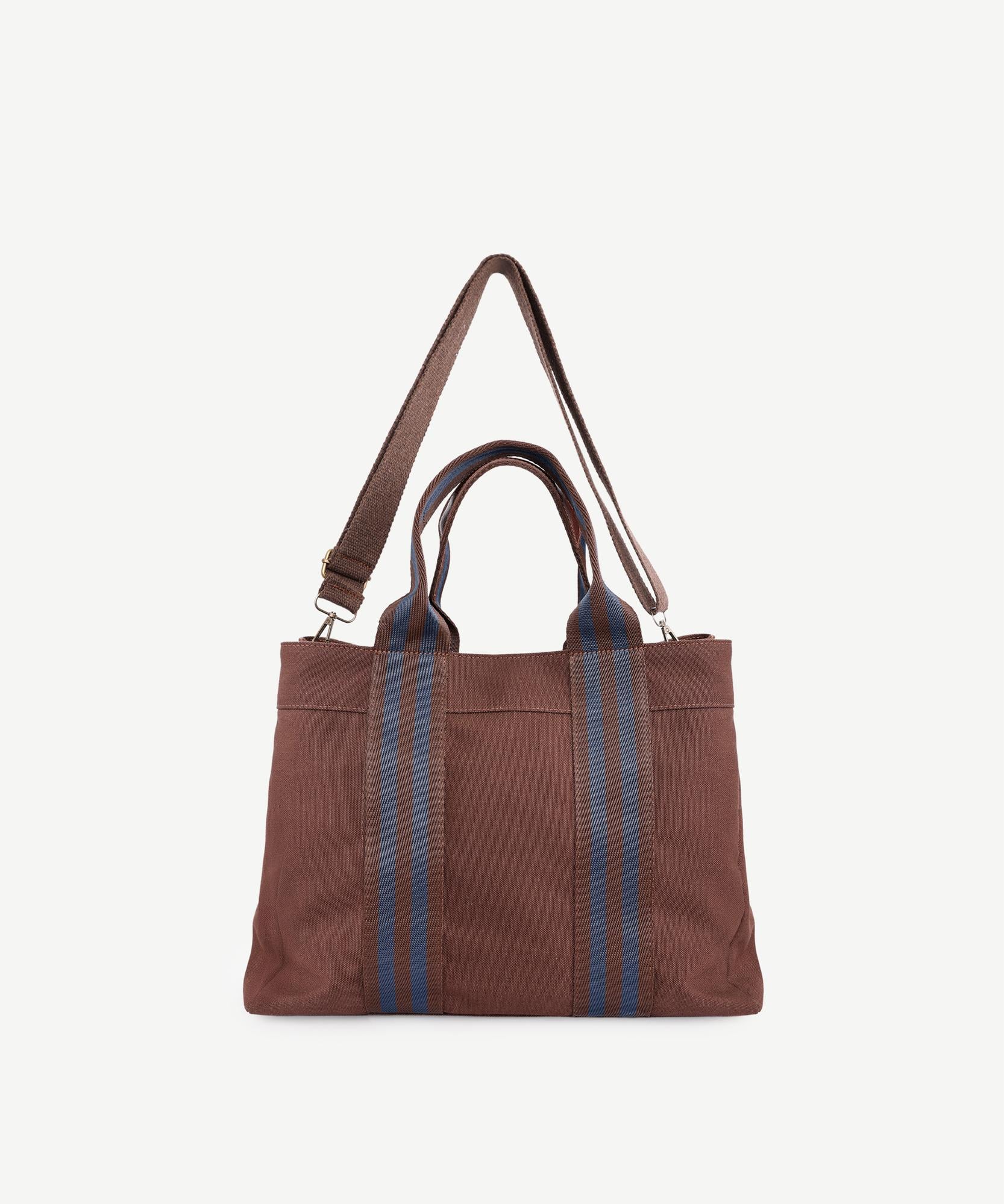  YARGICI Kolon Detaylı Canvas El Çantası