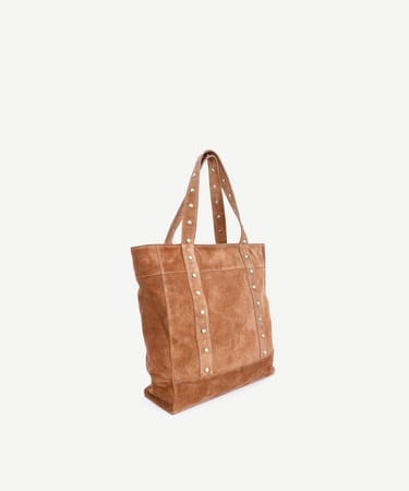  YARGICI Trok Detaylı Süet Deri Omuz Çantası