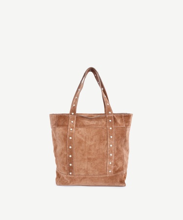  YARGICI Trok Detaylı Süet Deri Omuz Çantası