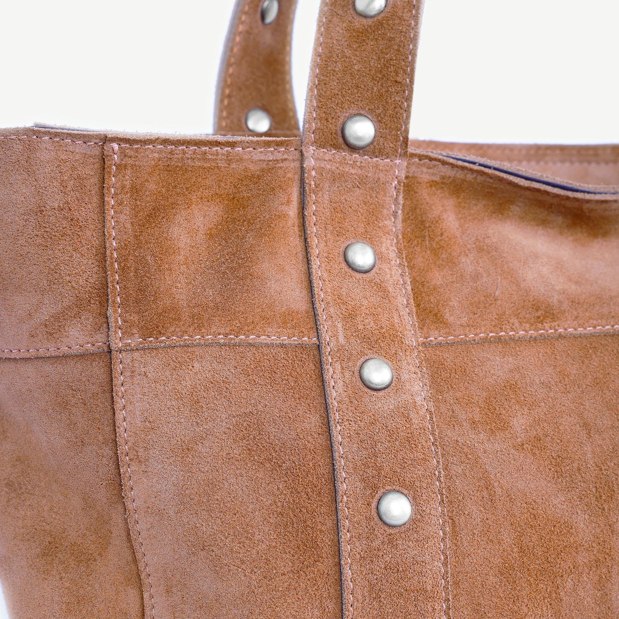 YARGICI Trok Detaylı Süet Deri Omuz Çantası