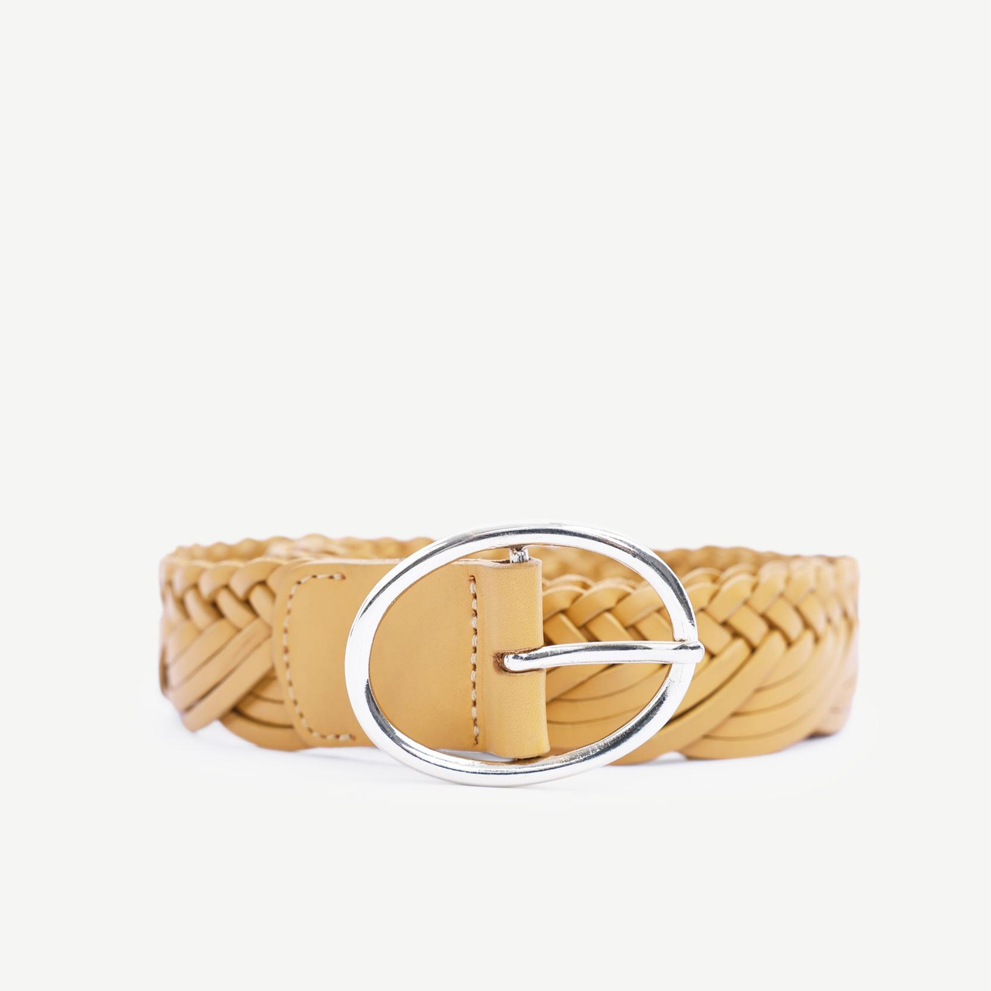 YARGICI Örgü Deri Kemer