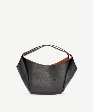  YARGICI Alcantara Astarlı Küçük Deri El Çantası