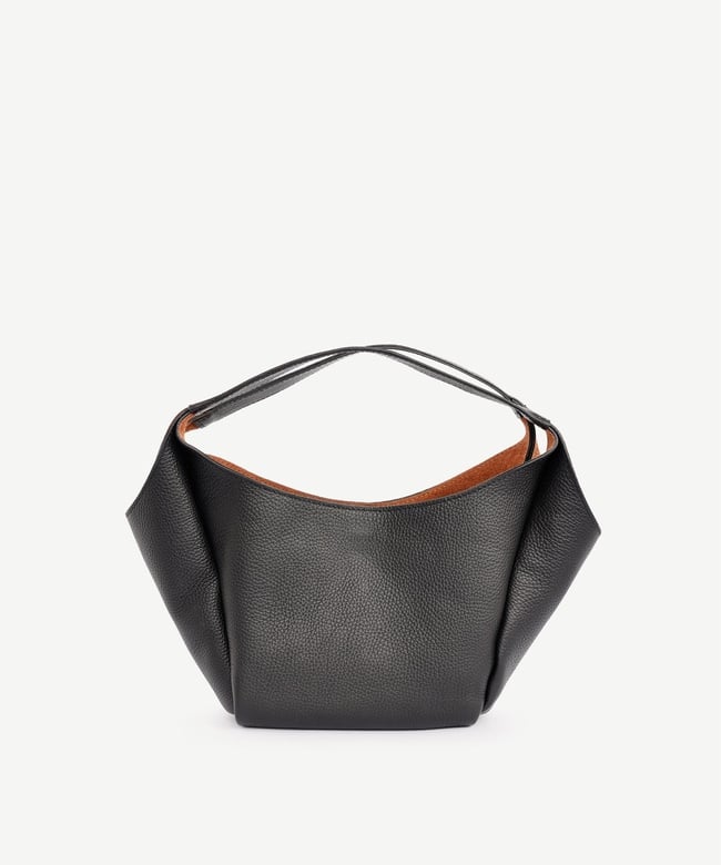  YARGICI Alcantara Astarlı Küçük Deri El Çantası