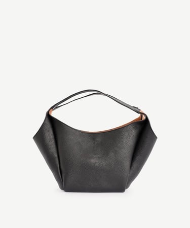  YARGICI Alcantara Astarlı Küçük Deri El Çantası