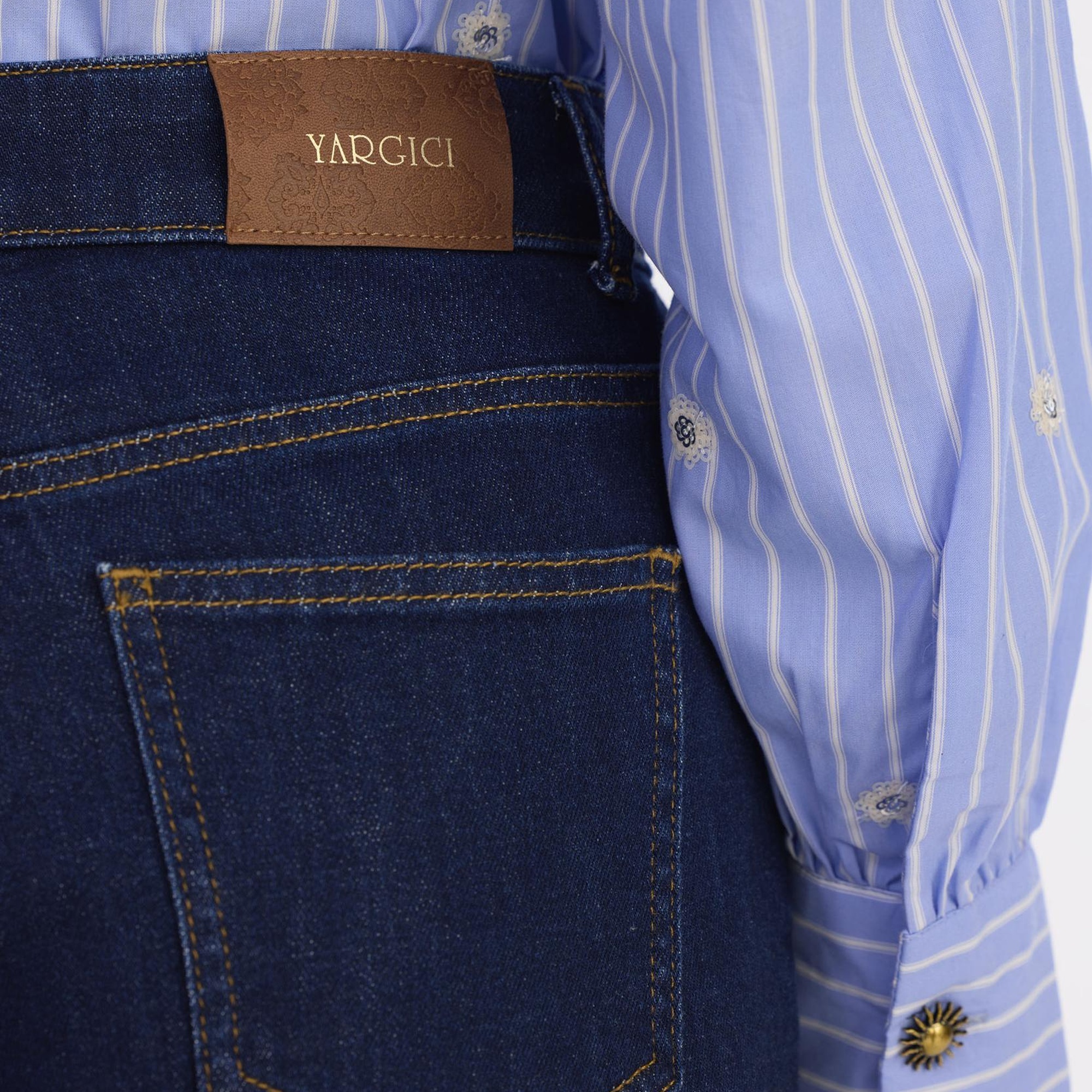 YARGICI Düz Normal Bel Pantolon