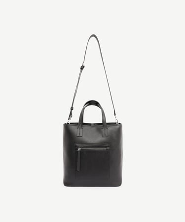  YARGICI Fermuarlı Deri El Çantası