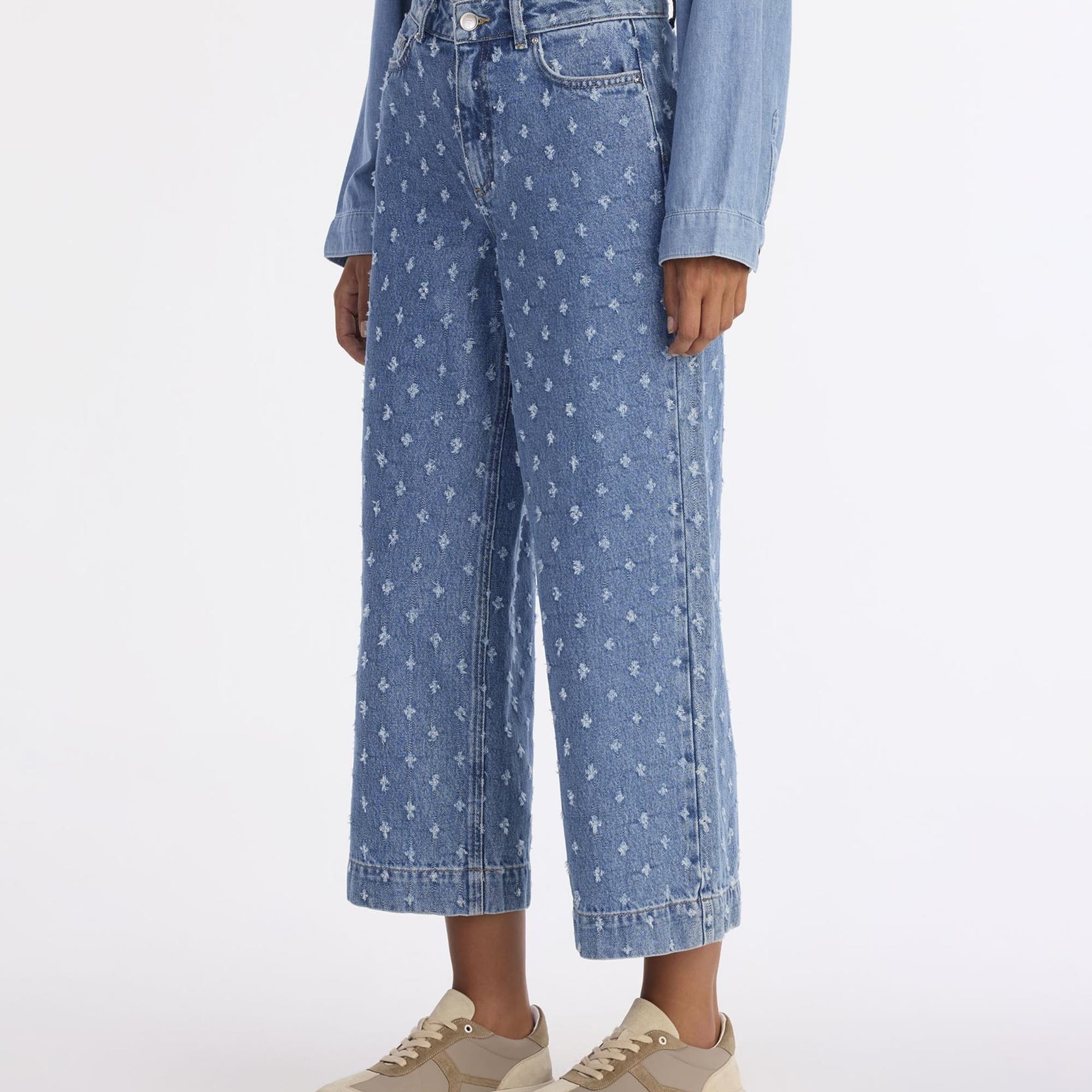 YARGICI Wide Leg Yüksek Bel Pantolon