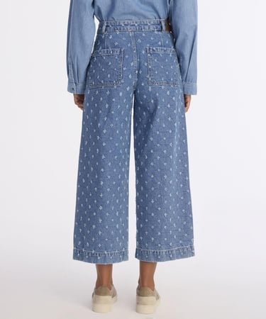  YARGICI Wide Leg Yüksek Bel Pantolon