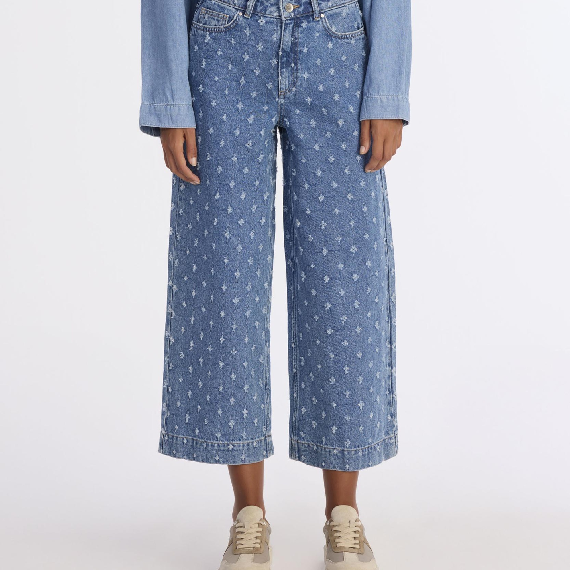 YARGICI Wide Leg Yüksek Bel Pantolon