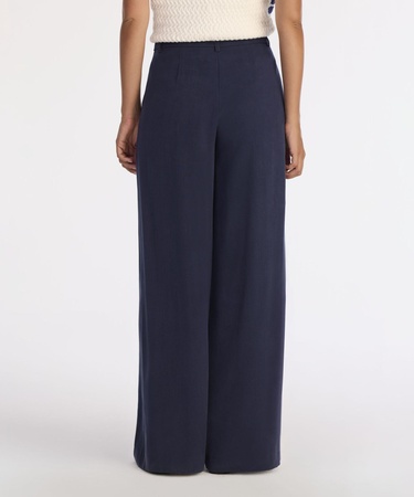  YARGICI Geniş Yüksek Bel Pantolon