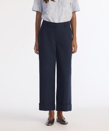  YARGICI Düz Yüksek Bel Pantolon